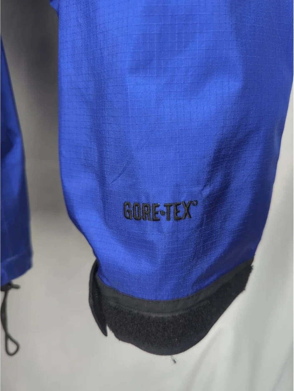 Vintage 90s The North Face Gore-Tex Ski Jacket Gorpcore Mens Small Hood Shell Bl